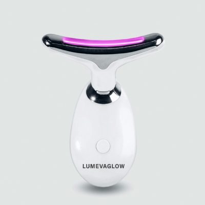 Dispozitiv facial 7-în-1 cu LED pentru tonifierea pielii | LUMEVAGLOW